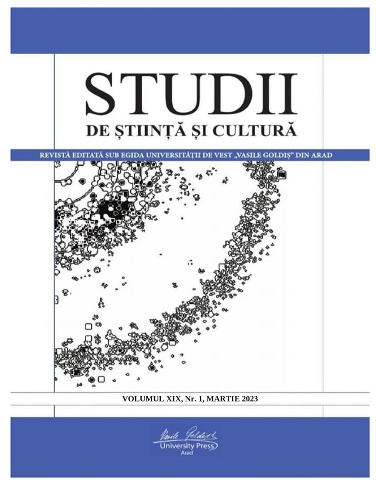 Noutăți – „STUDII DE ȘTIINȚĂ ȘI CULTURĂ”